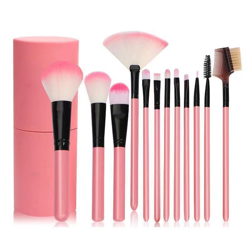 12pcs makeup brushes set natural premium synthetic eyeshadow