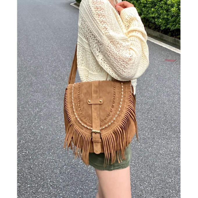 Free Shipping Fashion Women Fringe Hobo 