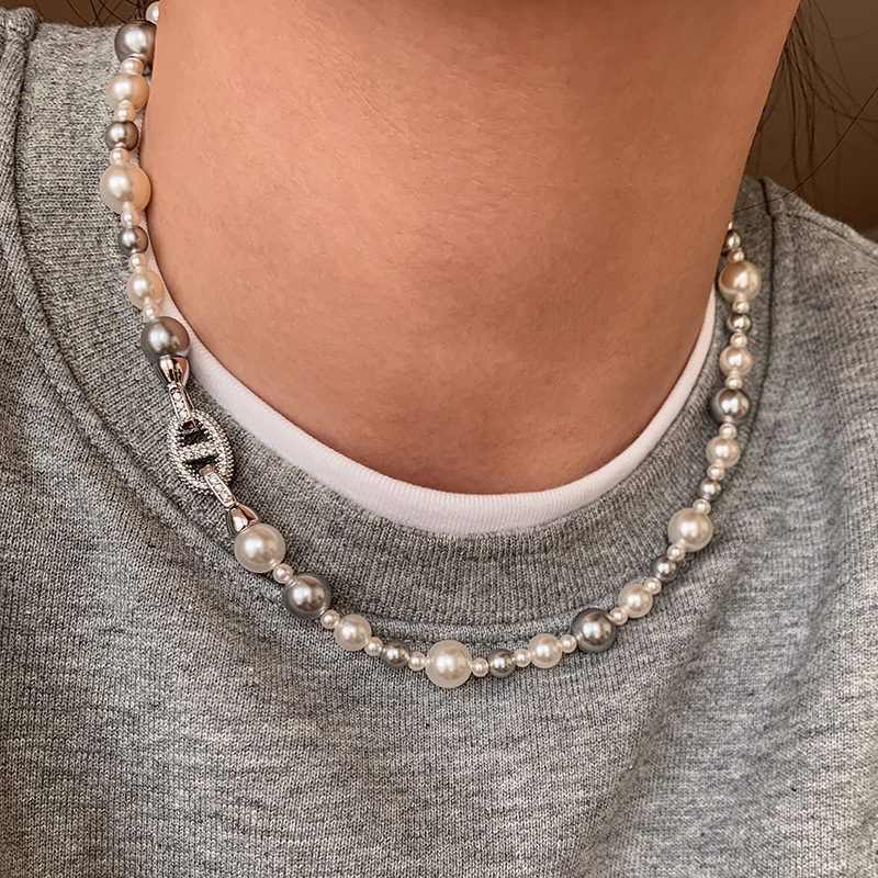 Swarvoski Pearl Necklace 